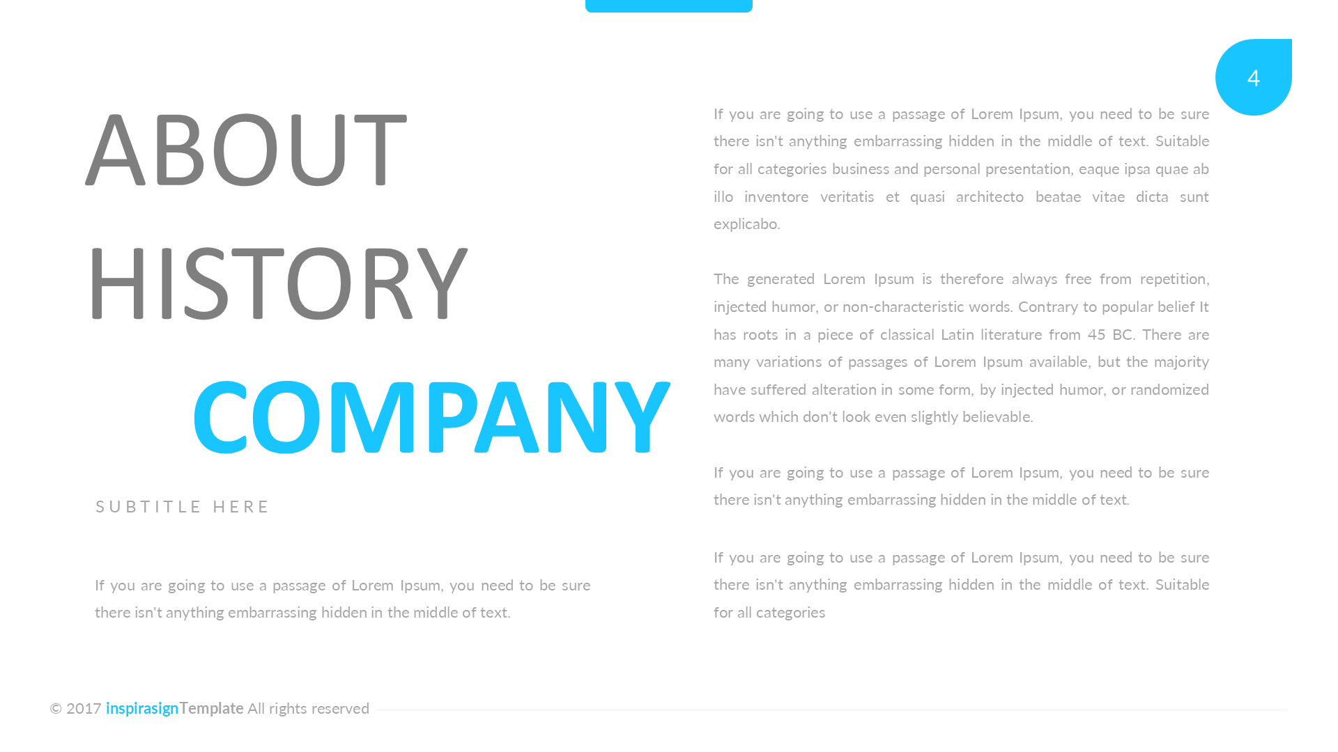 Startup Blue slide 4